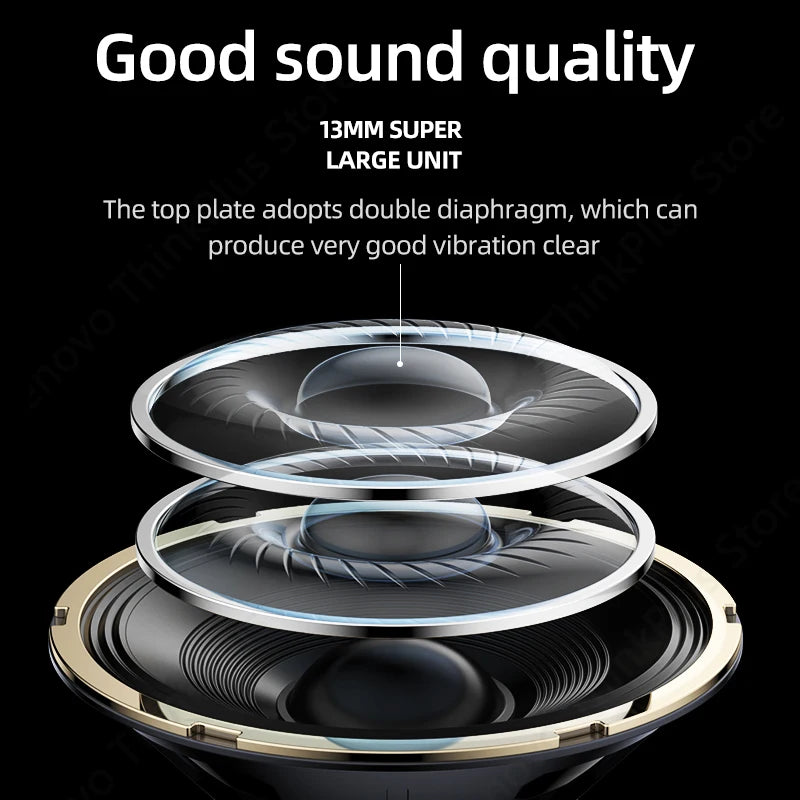 Immersive-Sound Touch-Control Wireless Earbuds
