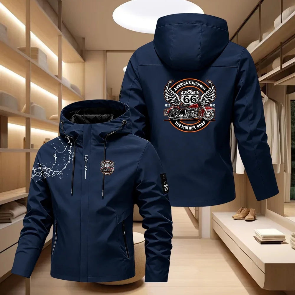 Men's Casual Zip-Up Jacket