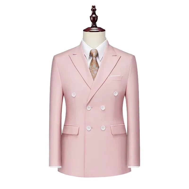 Men's Double-Breasted Occasion Blazer