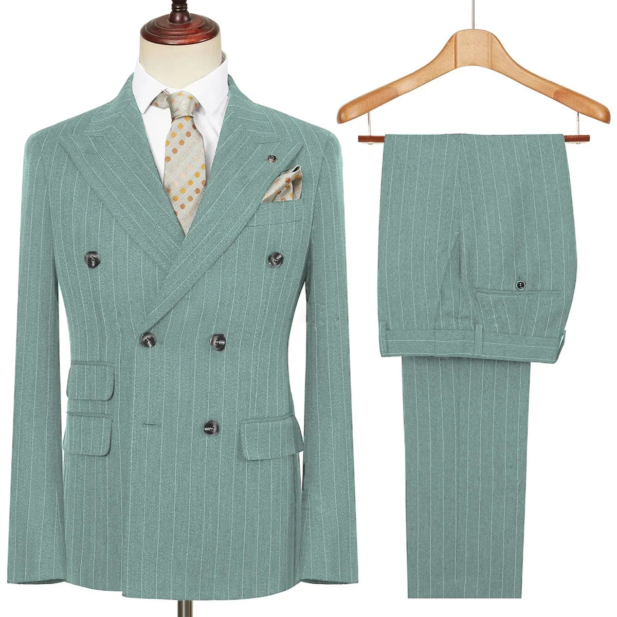 Men's Tweed 2-Piece Suit Set — product view