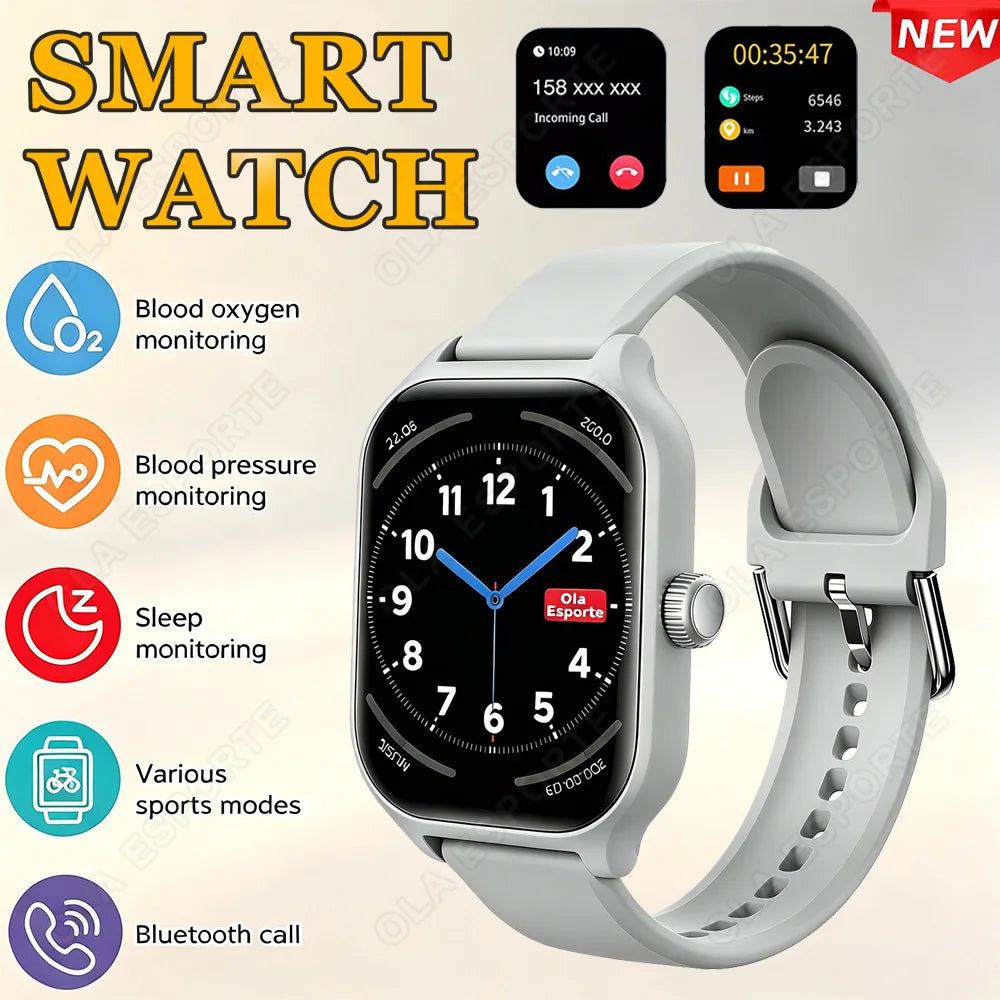 2.01-Inch Everyday Smartwatch with Custom Dial