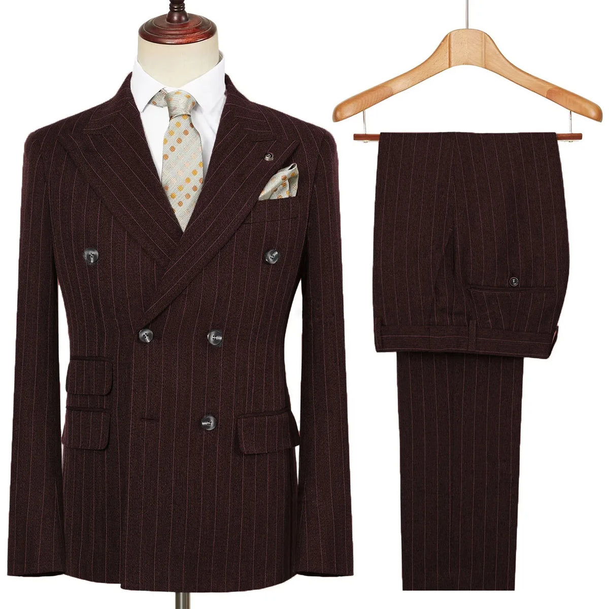 Men's Tweed 2-Piece Suit Set — product view