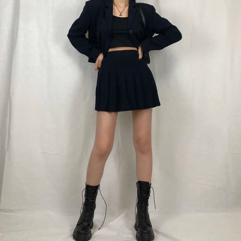 Women's Mid-Calf Lace-Up Platform Boots — product view