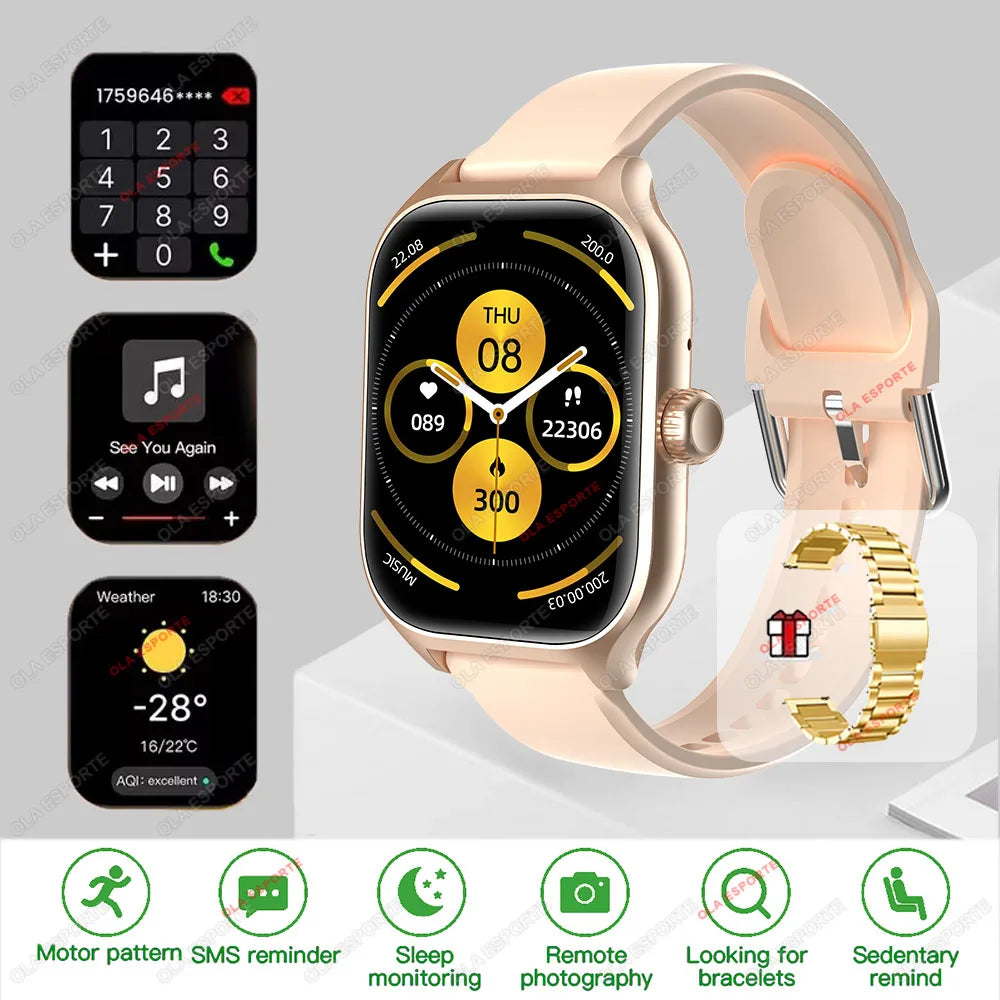 2.01-Inch Calling Smartwatch
