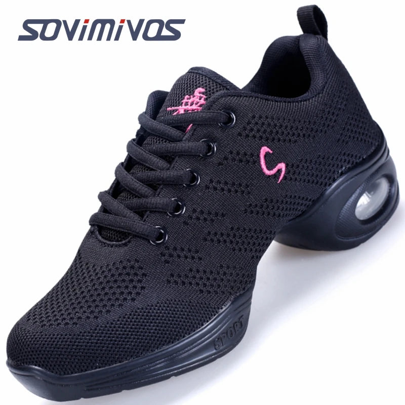 Lace-Up Dance Sneakers for Jazz and Hip-Hop — product view
