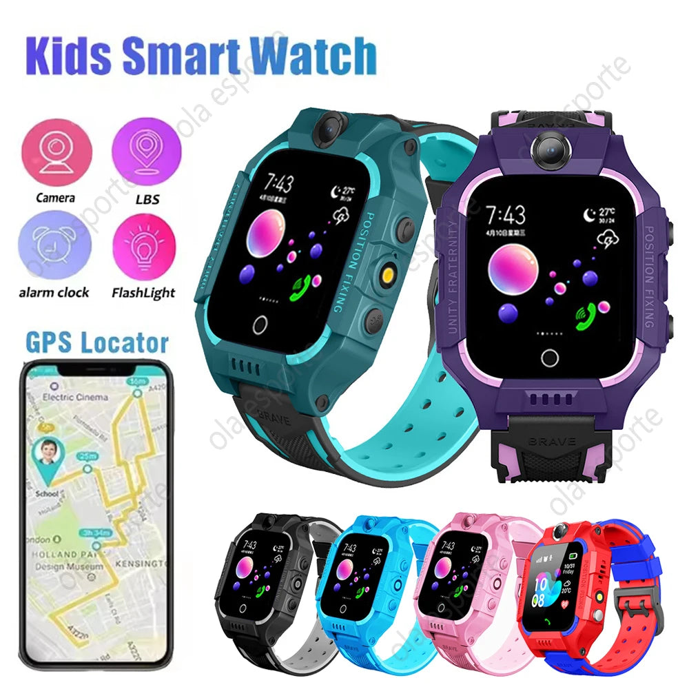 Children's 1.44-Inch Calling Smartwatch with Flashlight