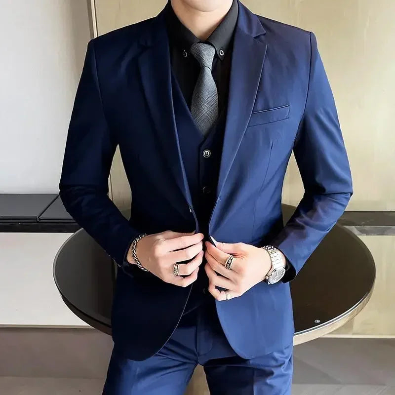 Men's 3-Piece Suit Set — product view