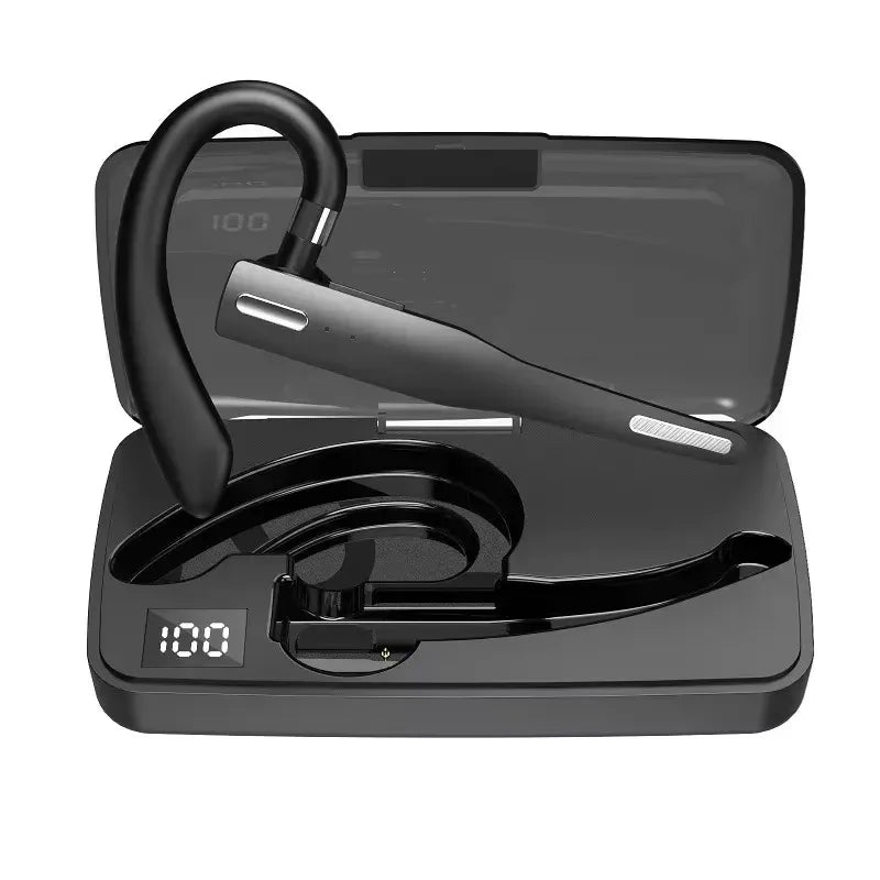 Rotating Bluetooth 5.0 Business Earpiece with Charging Case
