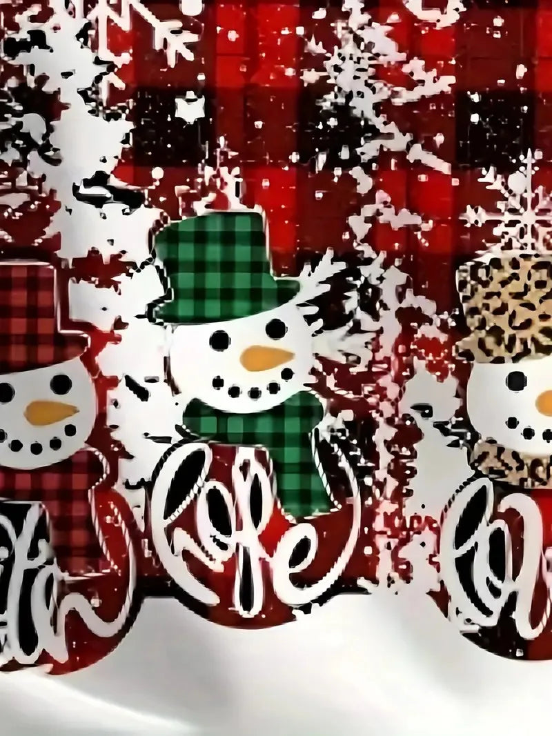 Men's Festive Print Sweatshirt & Pants Set
