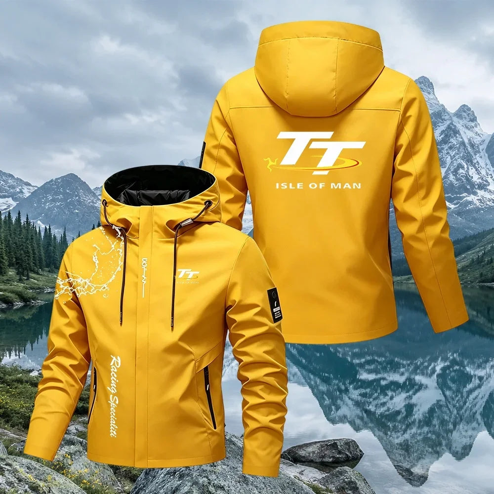 Men's Hooded Zip-Up Jacket