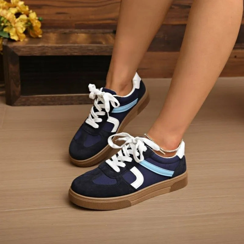 Women's Everyday Lace-Up Skate-Style Shoes — product view