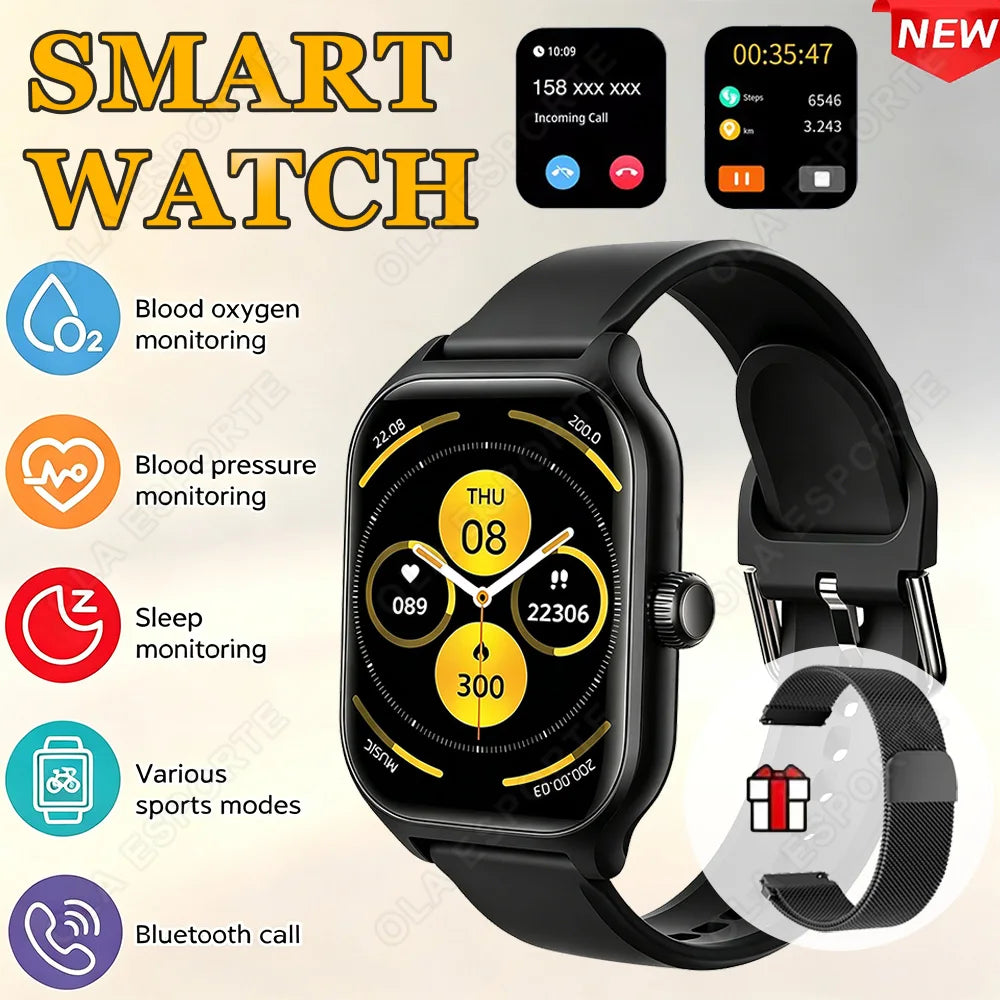 2.01-Inch Everyday Smartwatch with Custom Dial