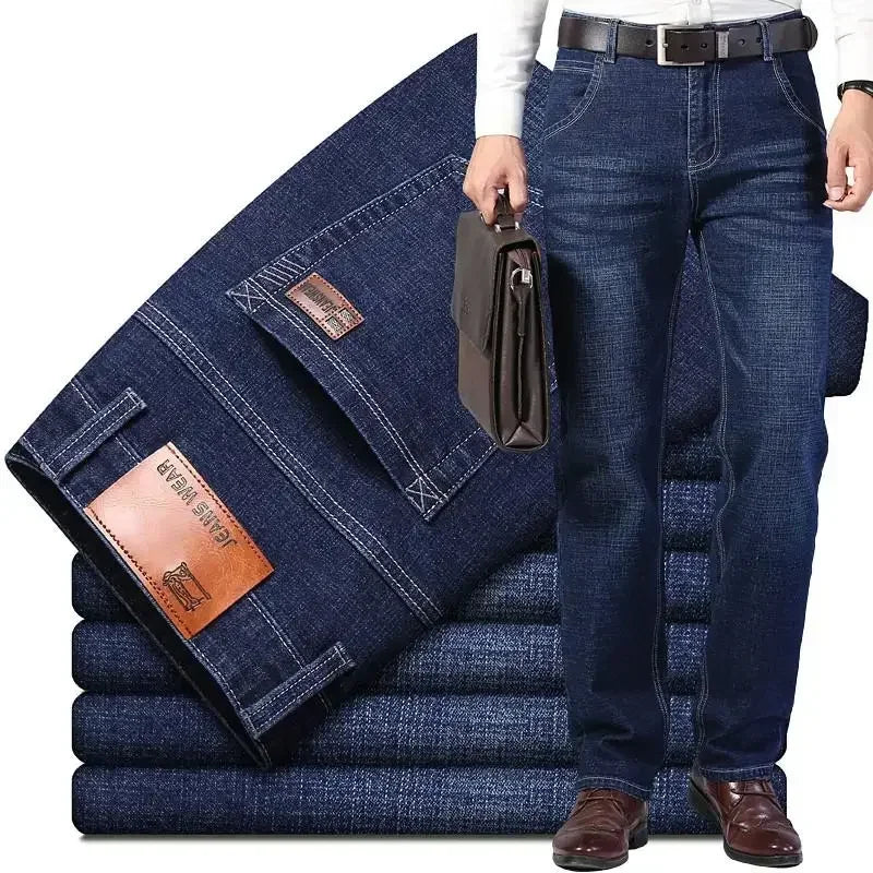 Men's Regular Fit Stretch Denim Jeans — product view