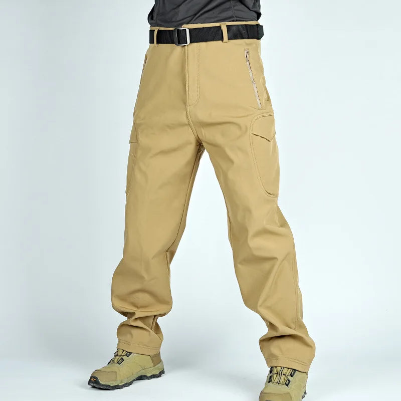 Men's Cargo Pants - Multi-Pocket Stretch Softshell — product view