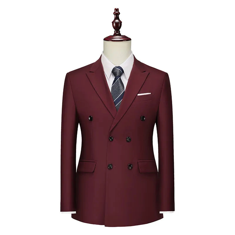 Men's Double-Breasted Occasion Blazer