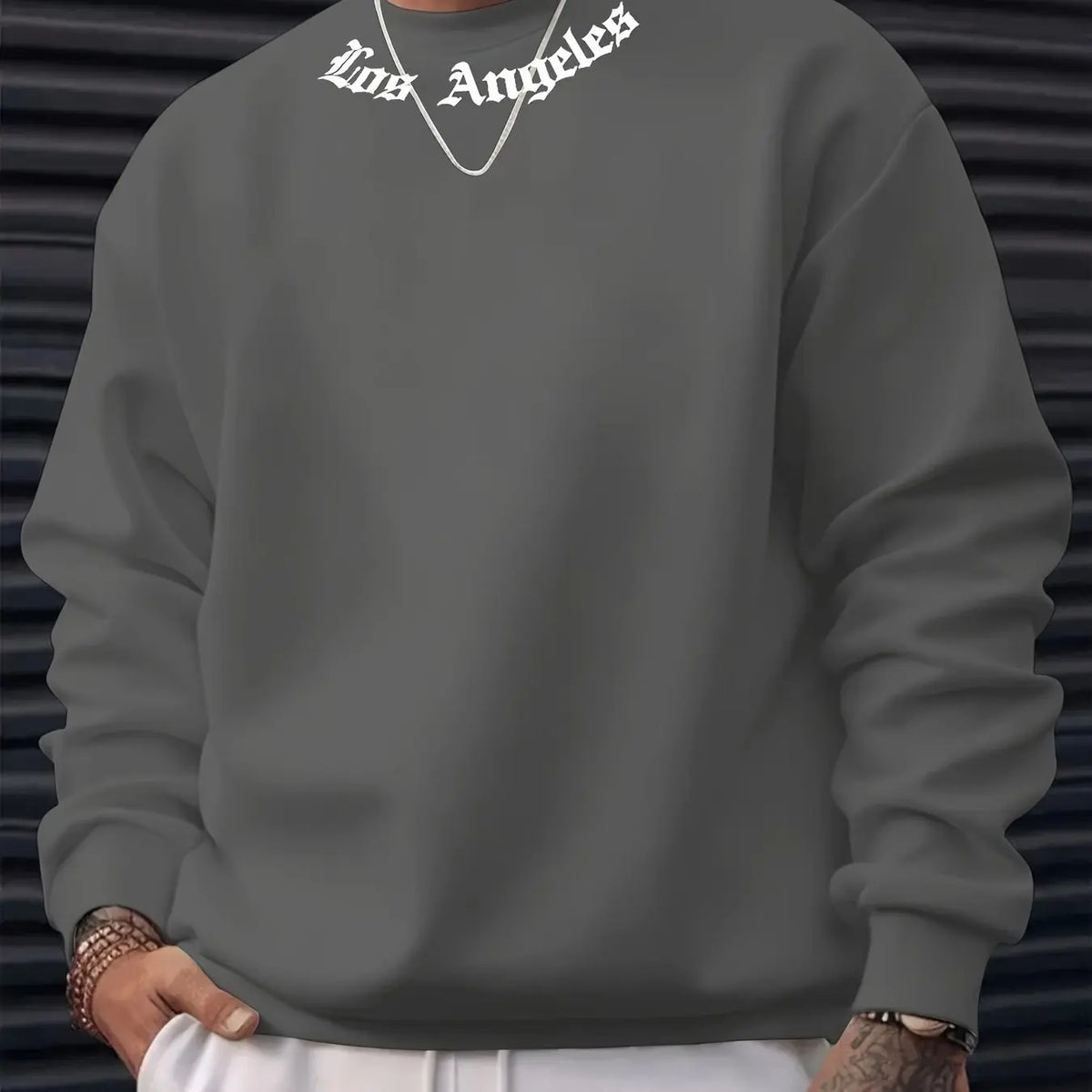Men's Graphic Print Casual Hoodie