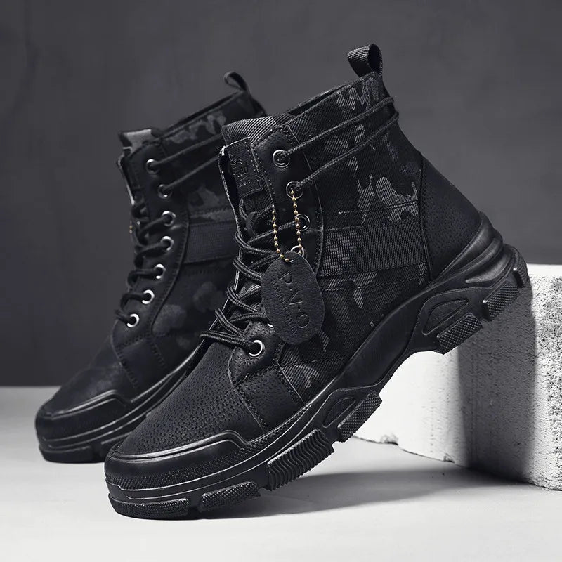 Men's Casual Mid-Calf Winter Boots