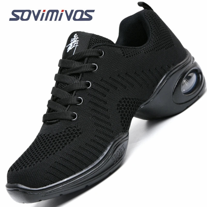 Lace-Up Dance Sneakers for Jazz and Hip-Hop — product view