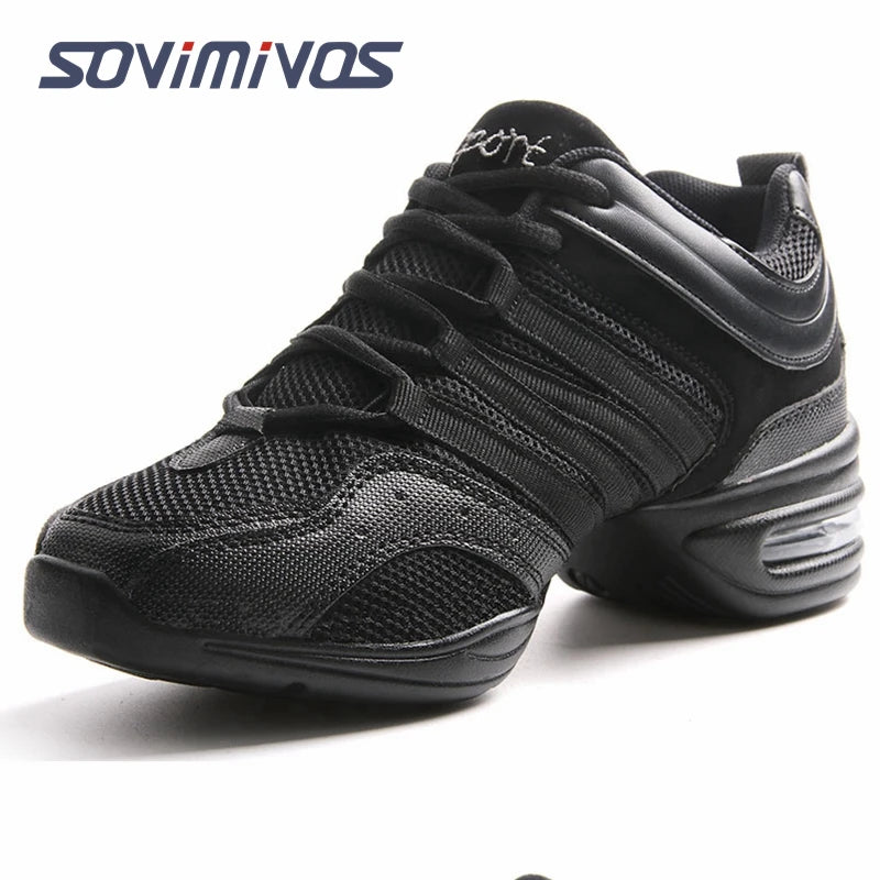 Lace-Up Dance Sneakers for Jazz and Hip-Hop — product view