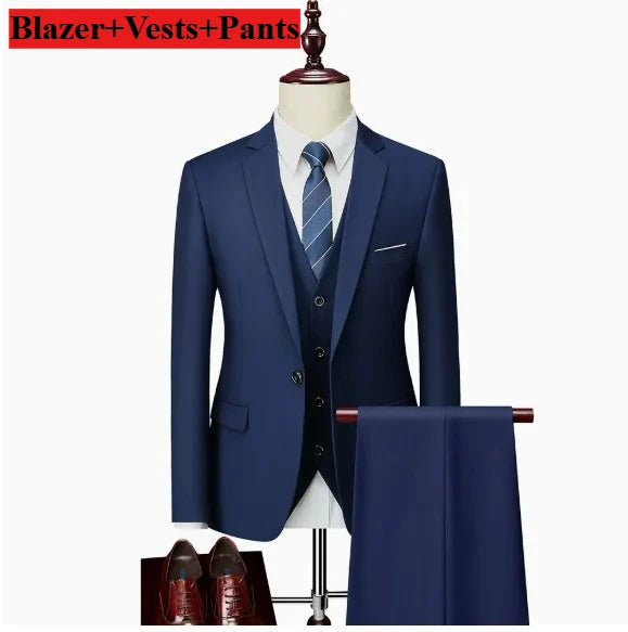 Men's British-Inspired Wedding Suit
