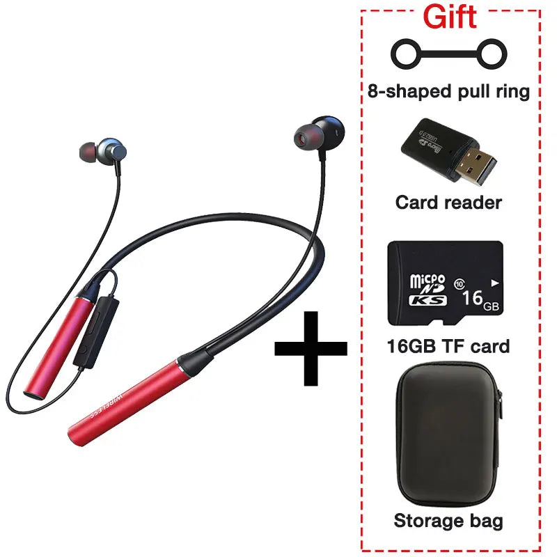 Long-Battery Neckband Bluetooth Earphones