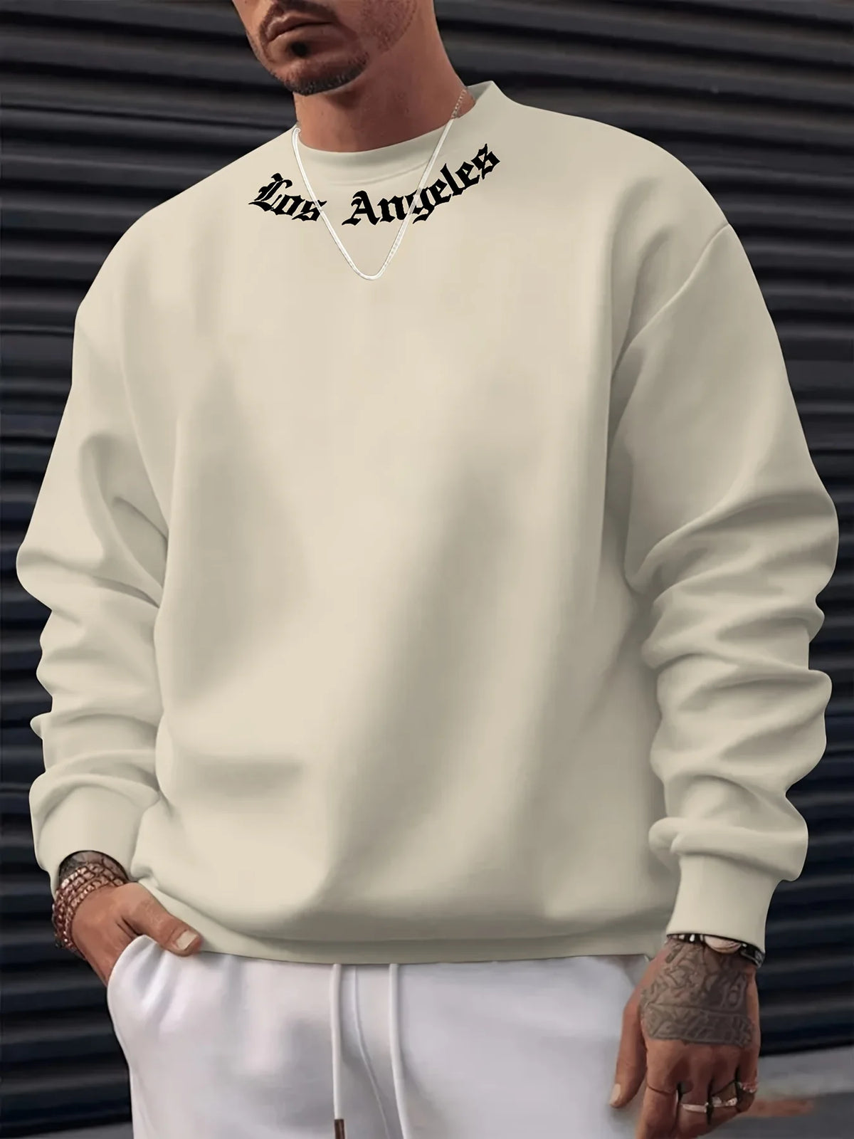 Men's Graphic Print Casual Hoodie
