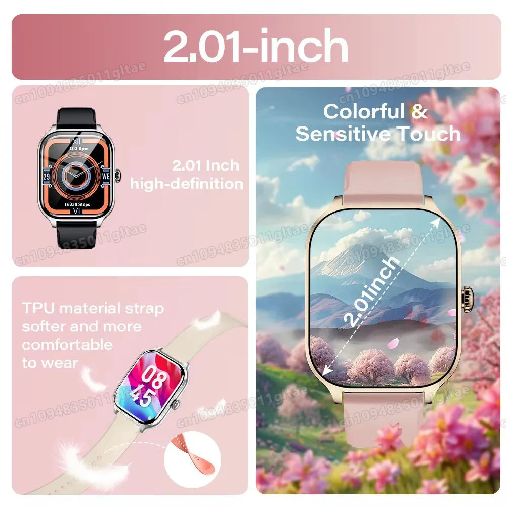 1.44-Inch Calling Smartwatch with Sleep Features