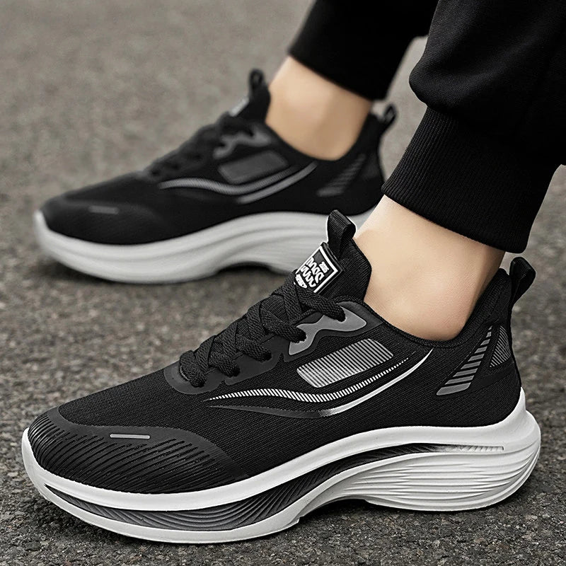 Men's Mesh Platform Sneakers