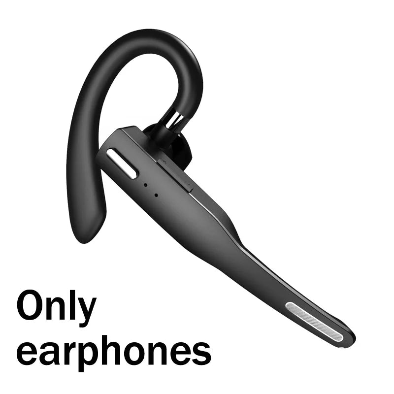 Single-Ear Bluetooth Business Headset with Charging Case