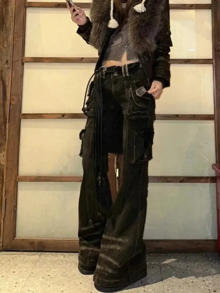 Women's High-Waist Flare Jeans — product view