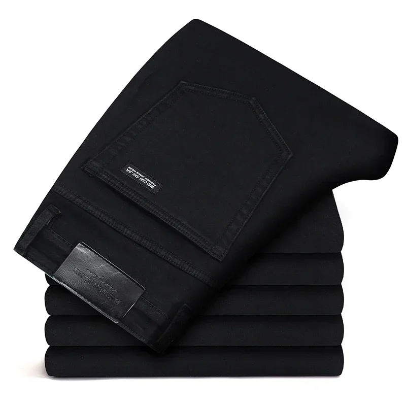 Men's Regular Fit Stretch Denim Jeans — product view