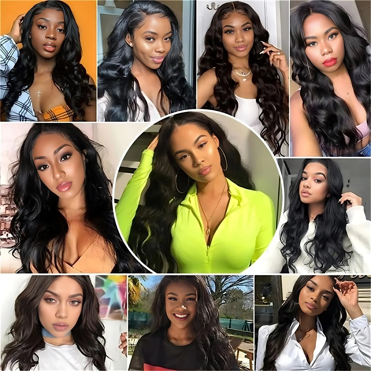 Body Wave Lace Wig — product view