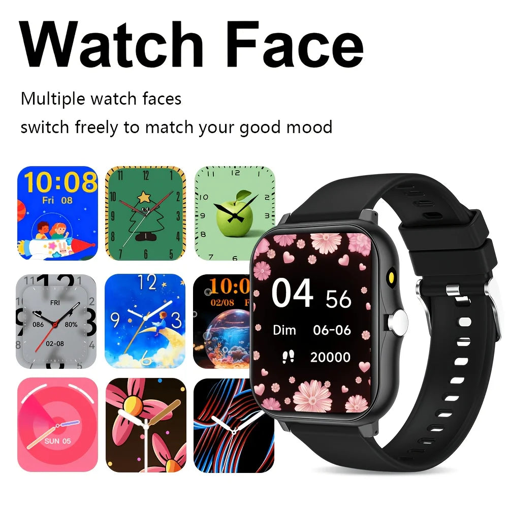 1.8-Inch Calling Smartwatch with Flashlight