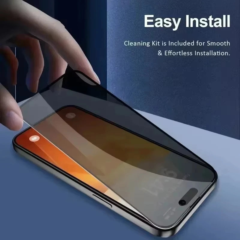 Easy-Install Privacy Tempered Glass Screen Protector for Samsung Galaxy A18, A08, A54, A13, A12, A55, A06, S24 FE, A16, A72, A05, A05s, S23 FE, A15 5G, A25, A35, A56, A33 5G, A73 5G, A14, A34, A24 4G, A71 5G, A57, A26, A07, A17, A36