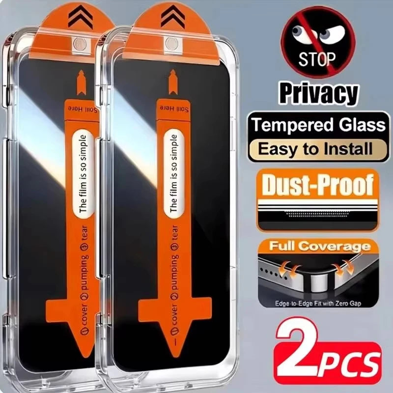 Easy-Install Oleophobic Tempered Glass Screen Protector for Samsung Galaxy S22+ 5G, S22 5G, S24+, S24, S25+, S25 Ultra, S25 Edge, S25, S24 FE, S24 Ultra, S26+, S23, S26 Ultra, S26, S23+