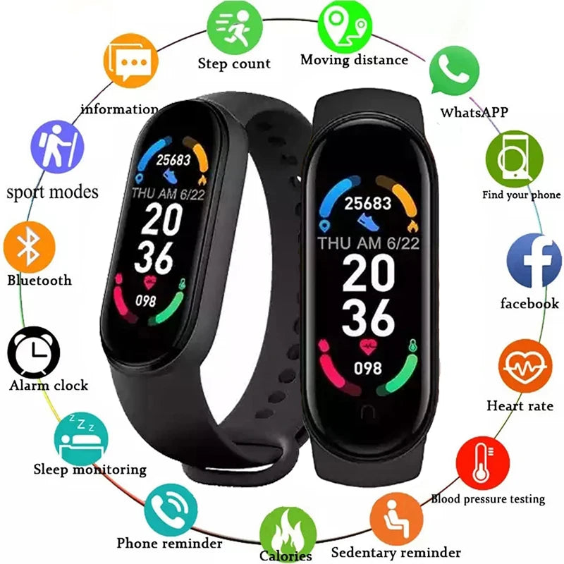 0.96-Inch Everyday Smartwatch with Music Control