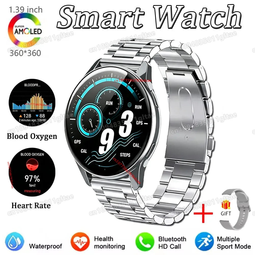 1.73-Inch Calling Smartwatch with Music Control
