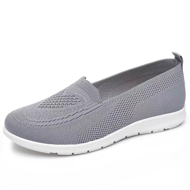 Women's Flat Air-Mesh Walking Shoes — product view