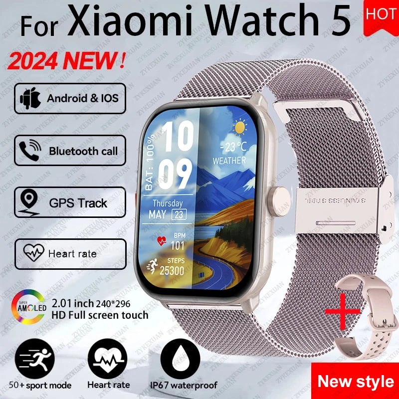 2.01-Inch Calling Smartwatch