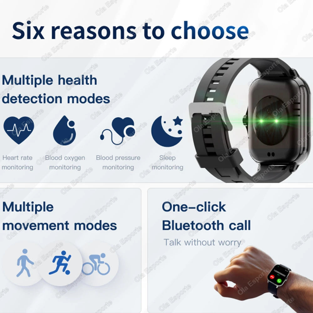 2.01-Inch Calling Smartwatch