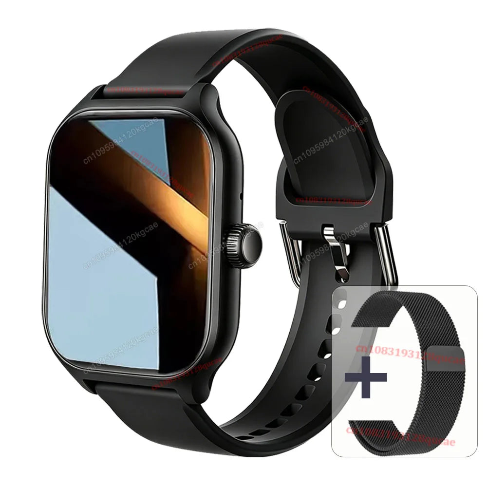 2.01-Inch Calling Smartwatch with Message Alerts