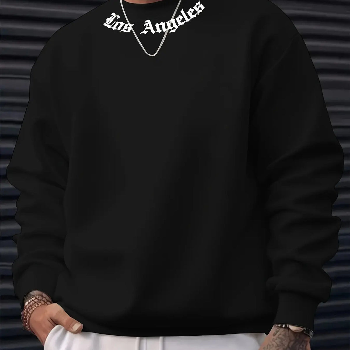 Men's Graphic Print Casual Hoodie