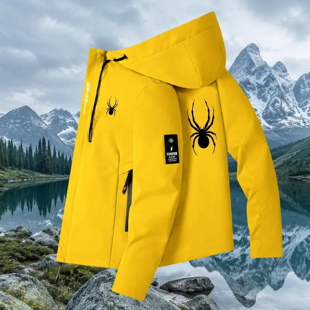 Men's Hooded Zip-Up Jacket