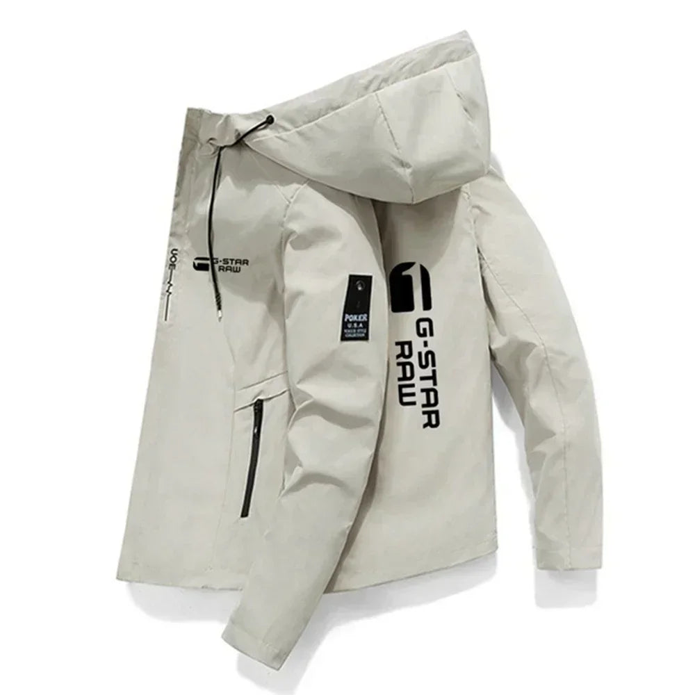 Men's Casual Zip-Up Jacket