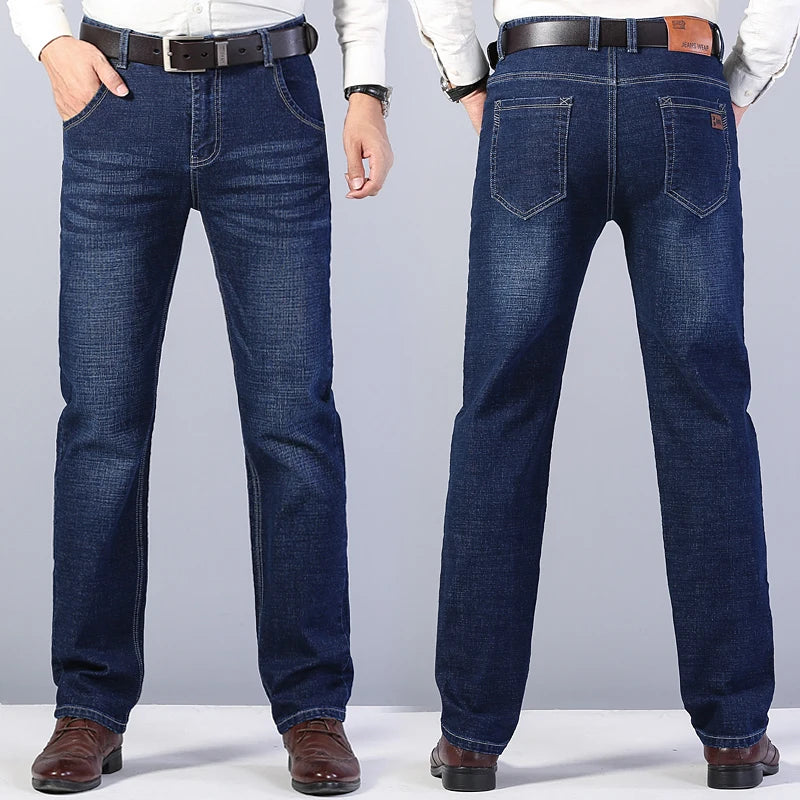 Men's Regular Fit Stretch Denim Jeans — product view