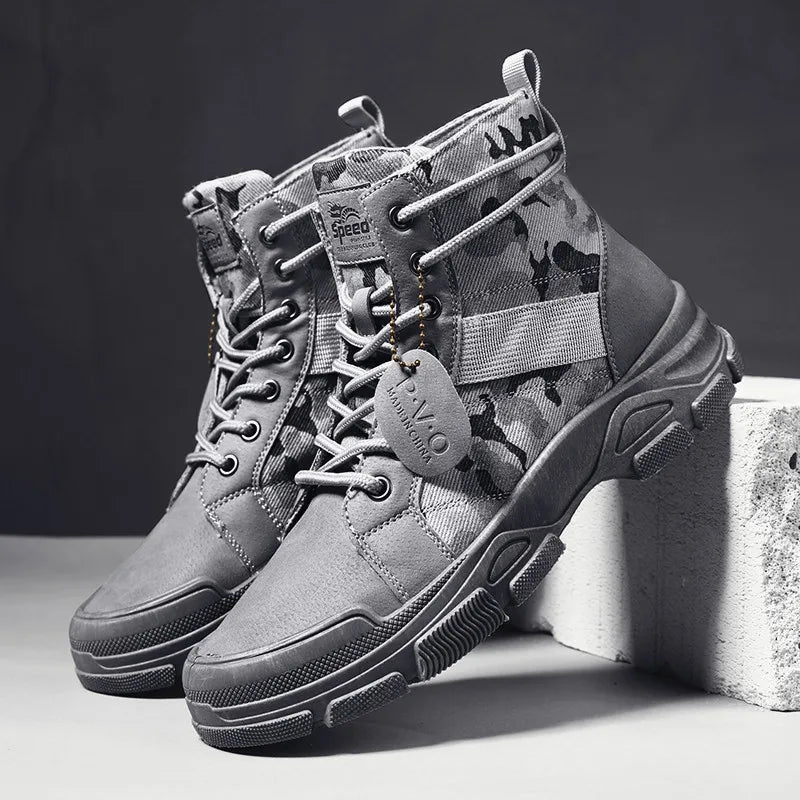 Men's Casual Mid-Calf Winter Boots