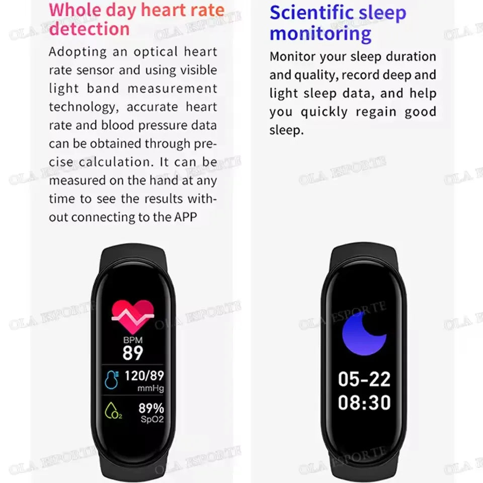 1.2-Inch Everyday Smartwatch with Music Control