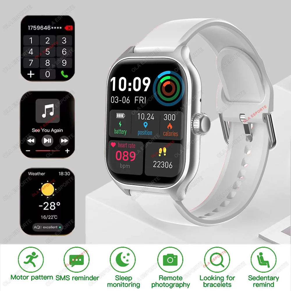 2.01-Inch Calling Smartwatch