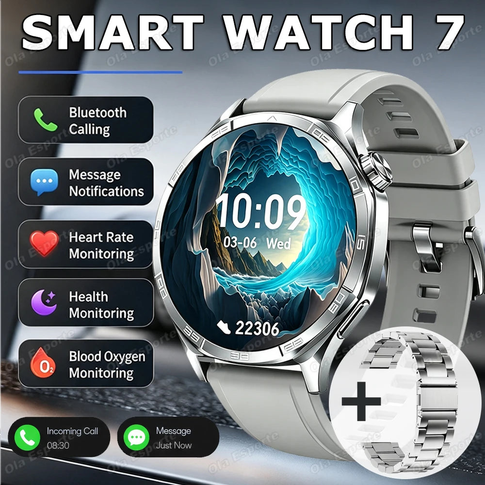 1.83-Inch Calling Smartwatch with Sleep Features