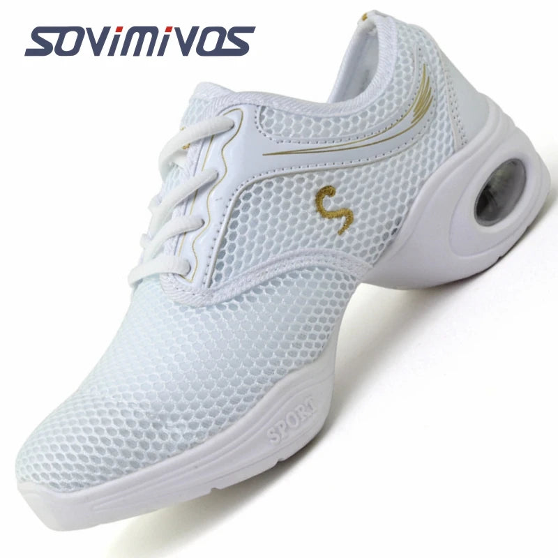 Lace-Up Dance Sneakers for Jazz and Hip-Hop — product view